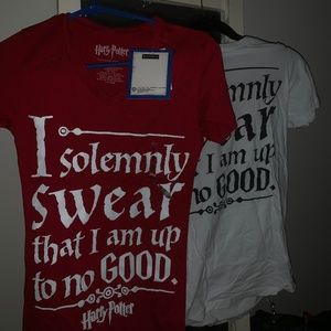 TWO Harry Potter Shirts WITH TAG